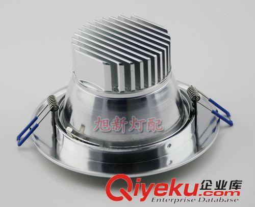 LED車鋁筒燈3寸外殼套件 LED燈具廠家  3寸led車鋁天花燈套件原始圖片3