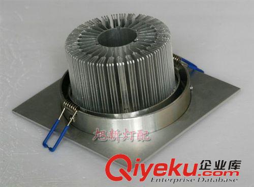 led方形天花燈 led車鋁天花燈配件 方形天花燈套件外殼9x1w原始圖片2