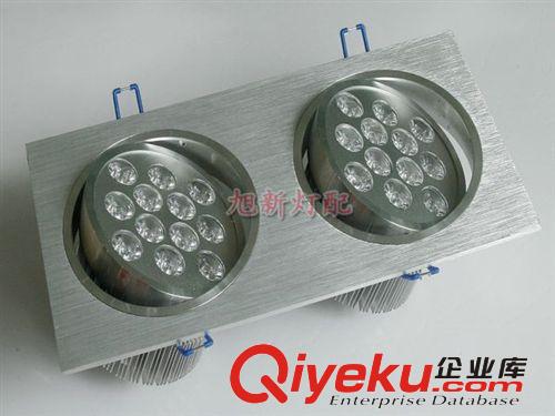 led方形天花燈 led車鋁天花燈配件 方形天花燈套件外殼9x1w原始圖片3