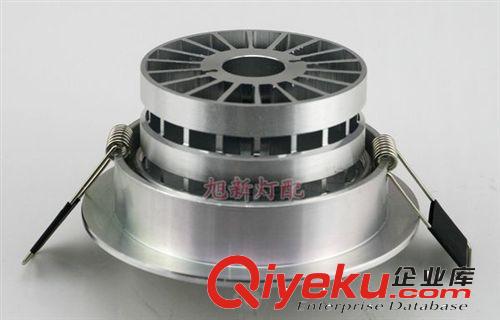 車鋁高光天花燈燈具 led車鋁高光天花射燈 led天花燈套件外殼5x1w原始圖片2