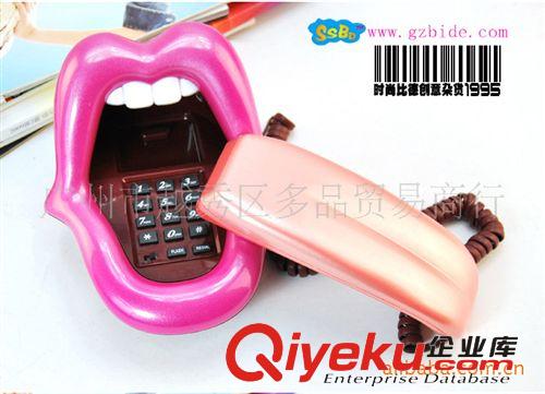 廠家直銷 比德創(chuàng)意精品 超級雷人電話 嘴唇電話 舌頭電話 供貨中原始圖片2