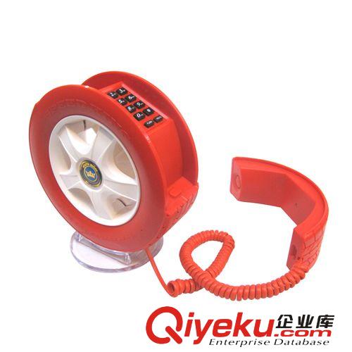 廠家直銷 新款 個(gè)性 家用電話 車輪造型電話 車輪電話 輪胎電話原始圖片3