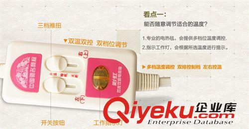 包郵tj 彩虹電熱毯1326AA 雙控雙溫彩虹電熱毯TB104 電熱毯批發原始圖片2