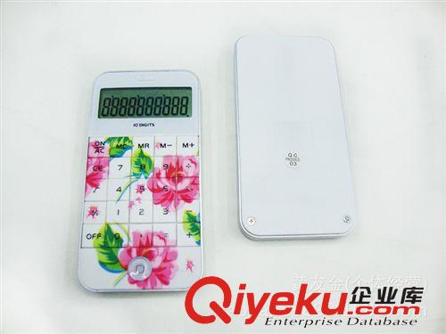 新款印花面 IPHONE4S蘋果計算器 手機型計算器可印LOG 計算機原始圖片3