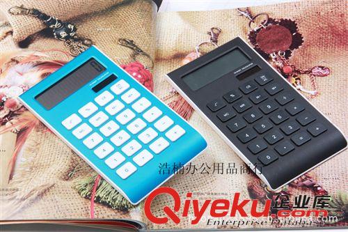 供應新款簡約時尚太陽能10位數計算器計算器/禮品可印LOG原始圖片2