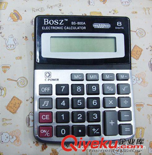 批發計算器/8位數 超大屏幕 桌面 計算器/BS-800A便攜計算器原始圖片2