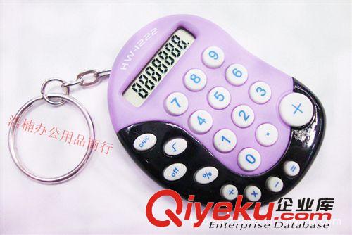 現(xiàn)貨批發(fā)禮品計算器/便攜計算器/帶掛件計算器/小巧可愛計算器原始圖片2