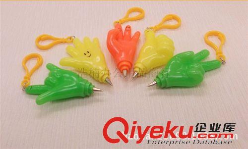 手指手勢(shì)造型卡通圓珠筆韓國(guó)款創(chuàng)意文具 tj批發(fā) 小學(xué)生獎(jiǎng)品禮品原始圖片3