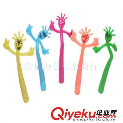 促銷廣告贈品彎曲筆 促銷禮品 卡通禮品筆 硅膠卡通 塑料圓珠筆