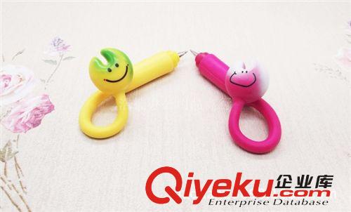 韓國文具 學生卡通可愛筆彎曲造型圓珠筆 造型UU筆 隨意彎曲筆原始圖片3