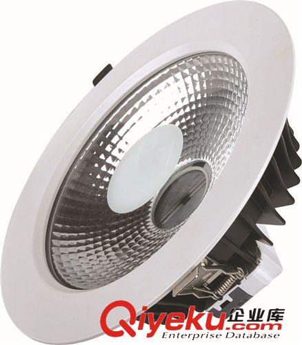 {zx1}壓鑄LED筒燈外殼 COB筒燈套件 分體筒燈配件 天花燈外殼8寸