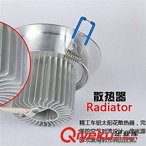 廠家直銷 超亮led射燈 led天花燈 全套3Wled燈具牛眼燈背墻燈批發(fā)原始圖片3