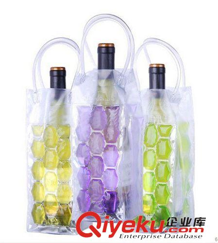 廠家定制環(huán)保紅酒冰袋 PVC紅酒冰袋 廣告禮品冰袋 野餐冰袋原始圖片3