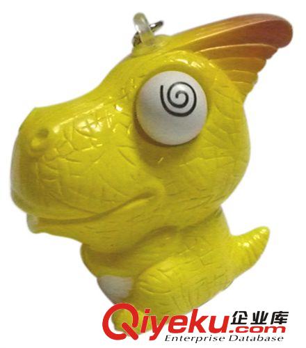 定制生產(chǎn)恐龍系列發(fā)泄匙扣,減壓爆眼恐龍匙扣,顏色鮮艷搪膠匙扣原始圖片3