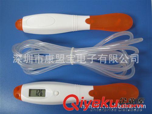 批發(fā)生產(chǎn) 記數(shù)電子跳繩 牛筋電子跳繩原始圖片3