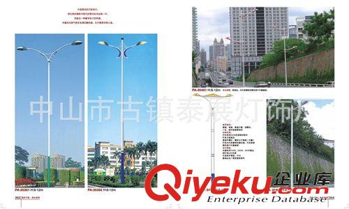 供應單頭彎臂道路燈