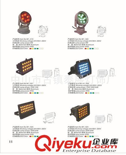 供應LED投光燈