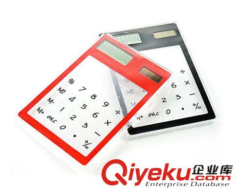 新款透明觸摸計算器 太陽能計算器 科學(xué)計算器 計算器批發(fā)原始圖片2