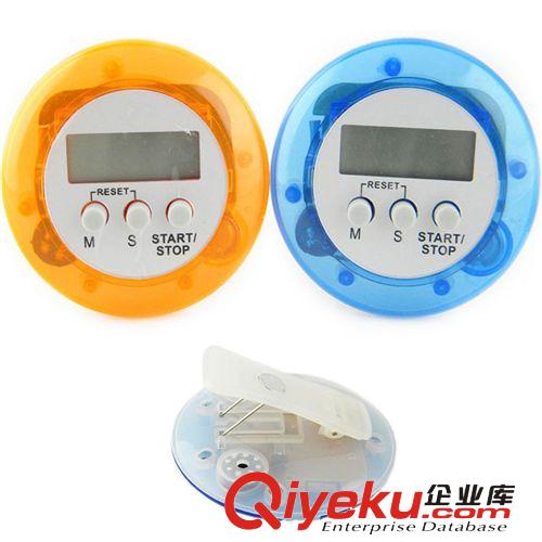 供應四位顯示 帶背夾強性磁鐵計時器 多功能計時器 冰箱貼計時器原始圖片2