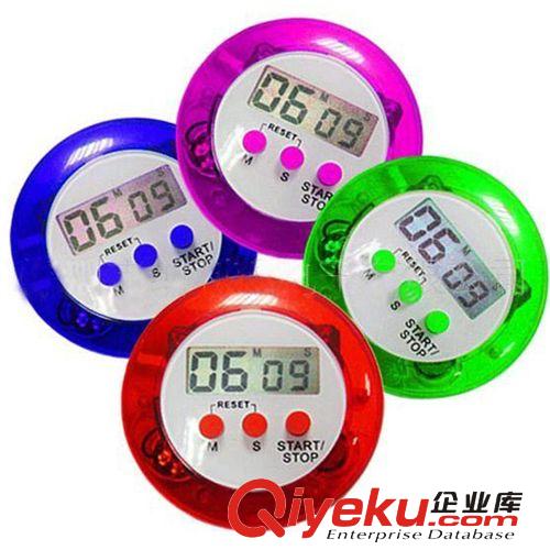 供應四位顯示 帶背夾強性磁鐵計時器 多功能計時器 冰箱貼計時器原始圖片3