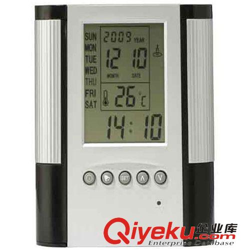 供應(yīng)帶顯示屏筆筒萬(wàn)年歷 多功能萬(wàn)年歷 電子臺(tái)歷 時(shí)鐘萬(wàn)年歷原始圖片3