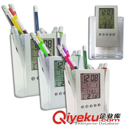 供應新奇創(chuàng)意電子萬年歷 多功能筆筒萬年歷 電子臺歷 萬年歷筆筒原始圖片2