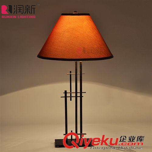 潤新批發(fā)歐式復(fù)古創(chuàng)意臺燈客廳書房臥室床頭裝飾照明燈具M(jìn)T1985原始圖片3