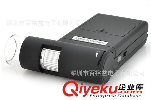 外貿(mào)新品黑色3.5寸便攜式帶支架可錄拍照usb電子數(shù)碼500倍顯微鏡