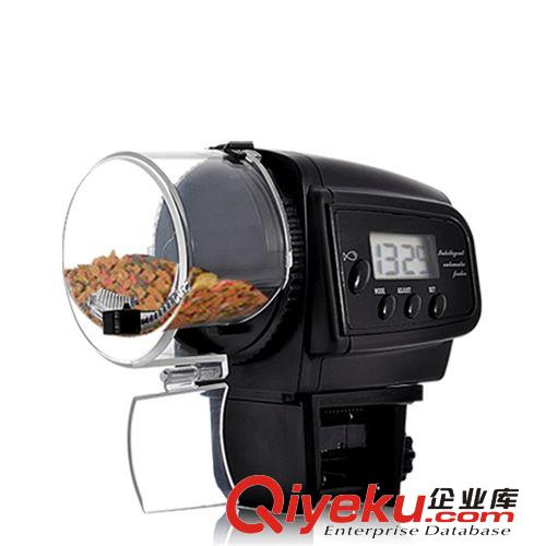 外貿(mào)精品深圳工廠現(xiàn)貨塑膠黑色日生2009D水族魚(yú)缸自動(dòng)投食喂魚(yú)器原始圖片2