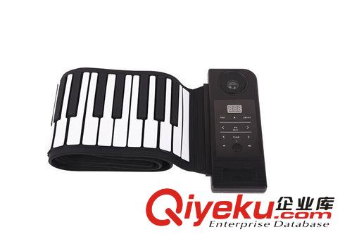 百裕益88鍵硅膠帶外音手卷電子鋼琴折疊手卷電子鋼琴原始圖片2