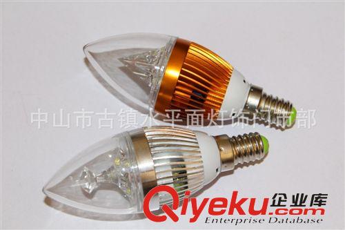 廠家直銷  SPM-L3尖泡蠟燭燈3W LED蠟燭燈E14E27