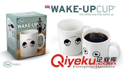 大陸{dj2}sf美國wake-up cup剛睡醒的眼睛變色杯