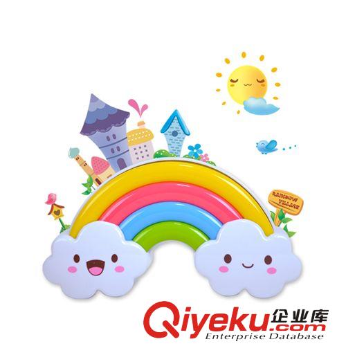 萌小象聲光控感應燈 智能卡通插電壁燈 LED小夜燈+睡眠小夜燈