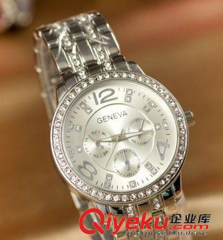 GENEVA WATCH日內瓦手時尚休閑商務玫瑰金不銹鋼MK手表原始圖片2