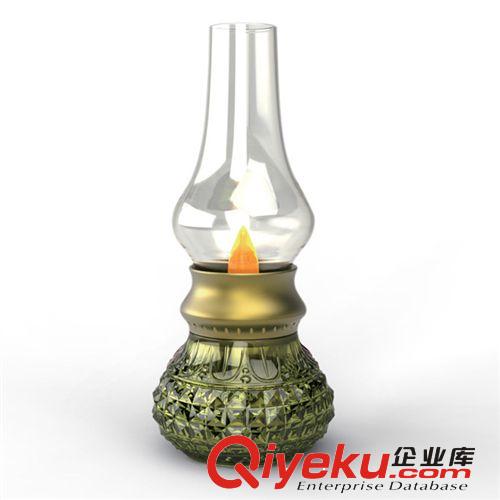 zpYGH煤油燈 創(chuàng)意仿真復古吹控燈 感應夜燈 懷舊燈 促銷禮品