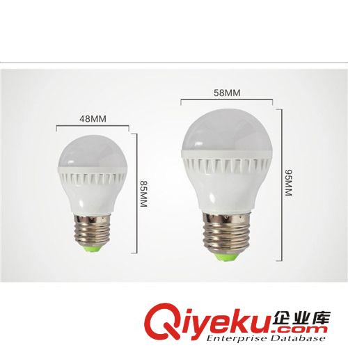 工廠特價(jià)室內(nèi)照明 LED節(jié)能燈泡LED球泡燈3W5WE27螺口led球泡燈原始圖片3
