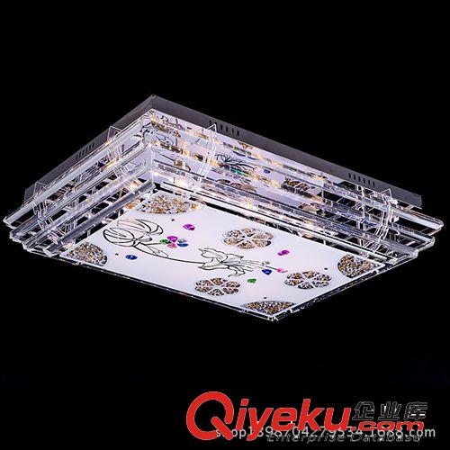 LED水晶燈 gd水晶客廳燈方形吸頂燈 燈具臥室吸頂燈批發 8503