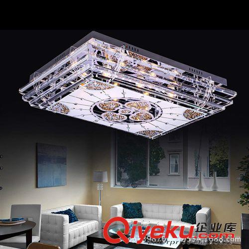 LED水晶燈 gd水晶客廳燈方形吸頂燈 燈具臥室吸頂燈批發 8503