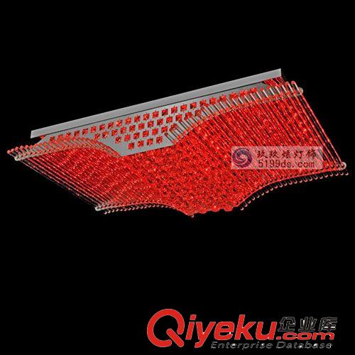 【伙拼】玖玖炫燈飾大功率LED 水晶燈吸頂燈  長方形水晶燈 客廳原始圖片2