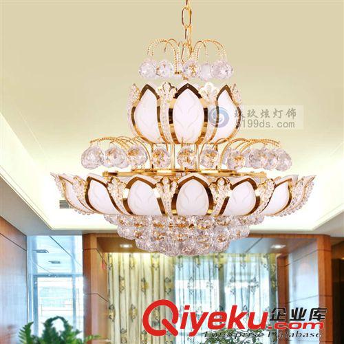 玖玖炫燈飾88108水晶吊燈餐吊燈蓮花燈吊燈水晶燈餐廳燈客廳燈原始圖片3