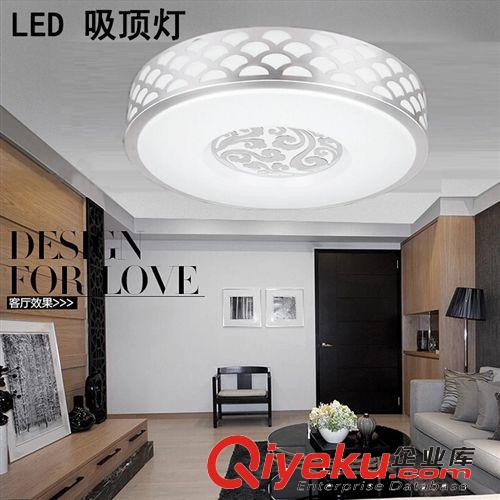 led吸頂燈現代簡約鋁材臥室燈陽臺廚衛餐廳燈 廠家直銷 zp保障原始圖片2
