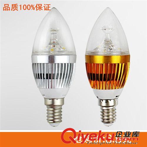 【企業(yè)集采】LED蠟燭燈泡LED尖泡拉尾燈泡E14LED節(jié)能燈泡3W