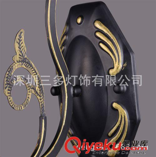 廠家直銷 歐式蠟燭壁燈 簡約燈具 客廳燈臥室鏡前燈飾燈具批發(fā)A9原始圖片3