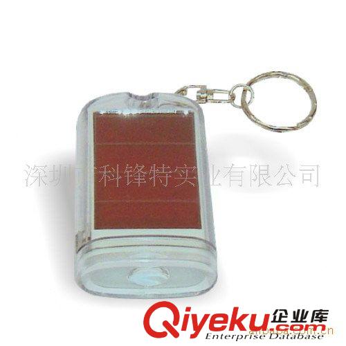 供應登山扣太陽能手電筒,LED手電筒，鑰匙扣手電筒，環保手電