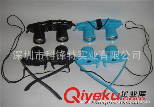 廠家供應(yīng)多功能眼鏡式望遠(yuǎn)鏡，釣魚望遠(yuǎn)鏡，兒童望遠(yuǎn)鏡有三種功能原始圖片3