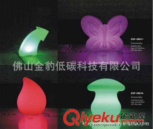 2014出爐{zx1}款LED發(fā)光創(chuàng)意小臺(tái)燈 遙控變色水母臺(tái)燈原始圖片2