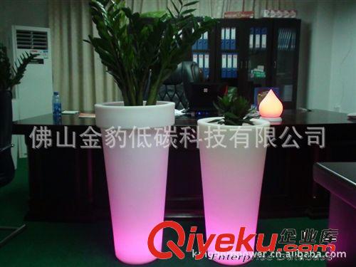 進口LLDPE材料16色變化LED發光花盆原始圖片3