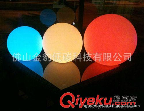LED彩燈 LED發(fā)光球燈 七彩發(fā)光圓球 滾塑燈罩 PE滾塑圓球原始圖片3