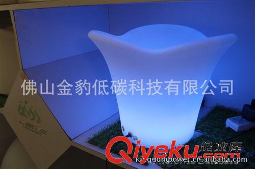 防水設(shè)計充電功能鋰電子LED發(fā)光冰盆 遙控變色發(fā)光冰桶原始圖片3