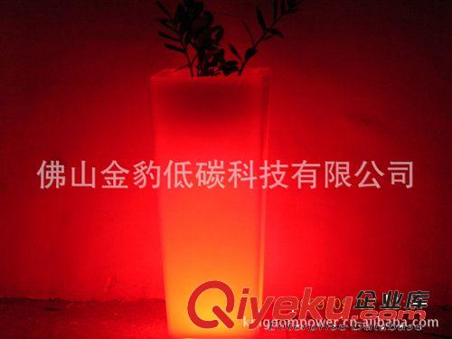 遙控變色太陽能LED發(fā)光花盆廠家原始圖片3